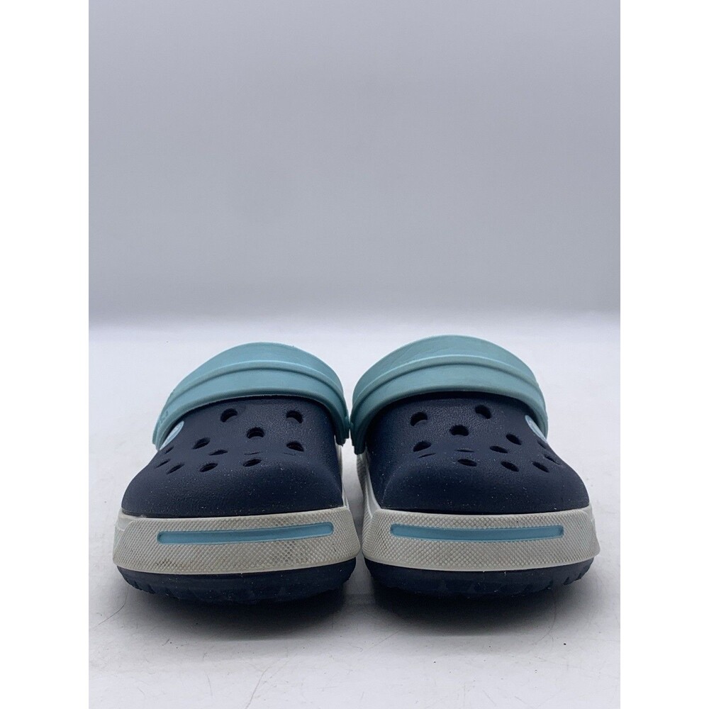Crocs Crocband II Navy/Ice Blue Relaxed Fit Toddlers Size 6/7 - Picture 4 of 10